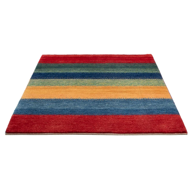 Gabbeh Persisch Teppich 123x171cm - Perserteppich Wollteppich - mehrfarbig