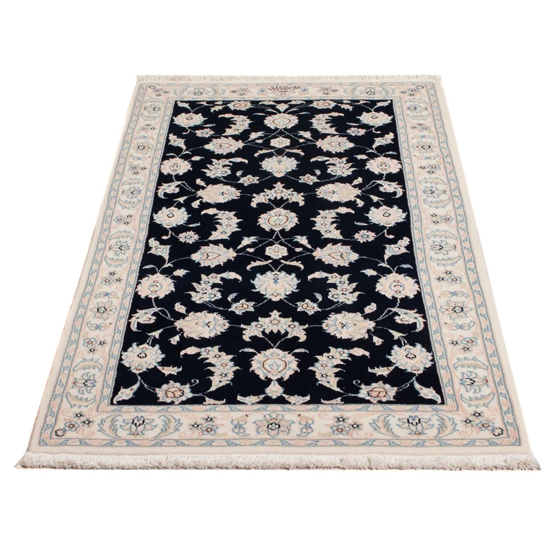 Perserteppich - Nain - Premium - 74 x 148 cm - dunkelblau