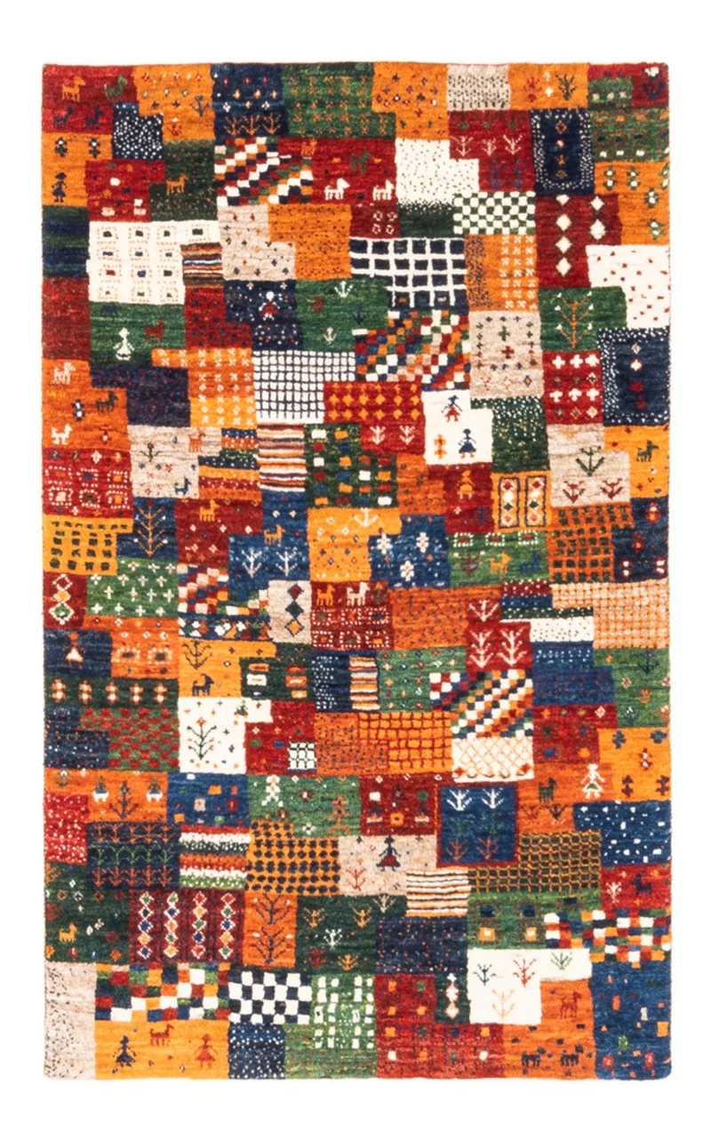 Loribaft Teppich Perser 80x125cm - Orientteppich - mehrfarbig