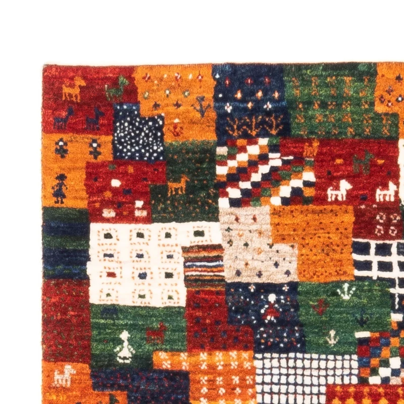 Loribaft Teppich Perser 80x125cm - Orientteppich - mehrfarbig