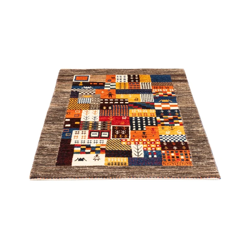 Loribaft Teppich Perser 83x120cm - Orientteppich - mehrfarbig