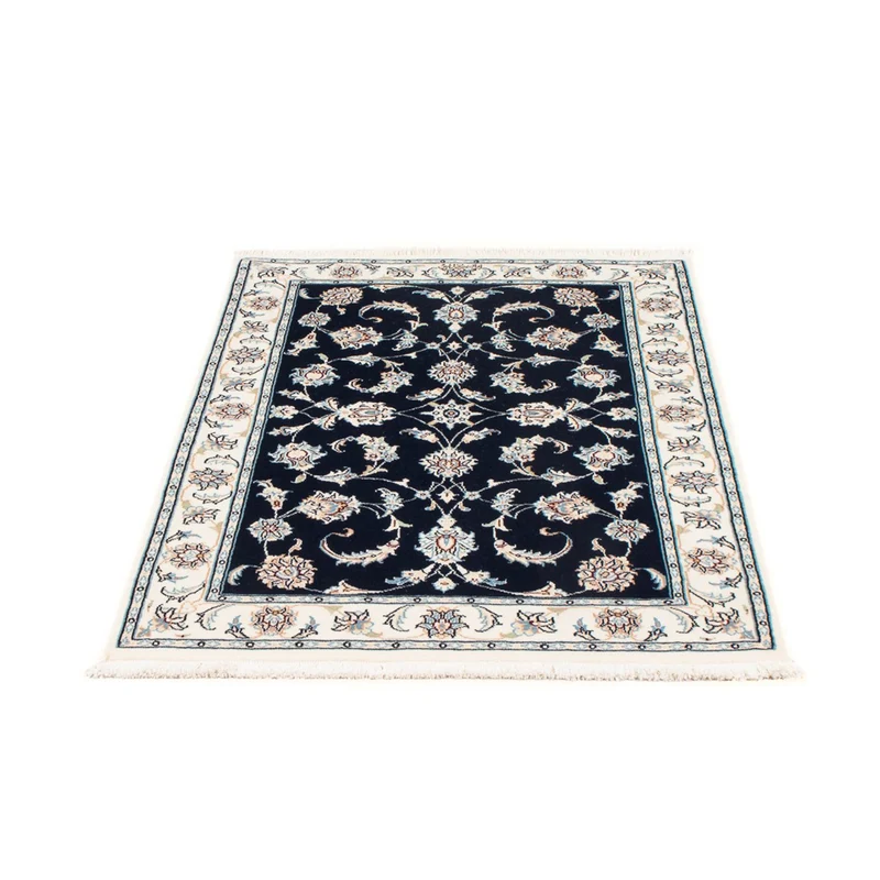 Nain - 6La Teppich 80x118cm - Perserteppich - dunkelblau