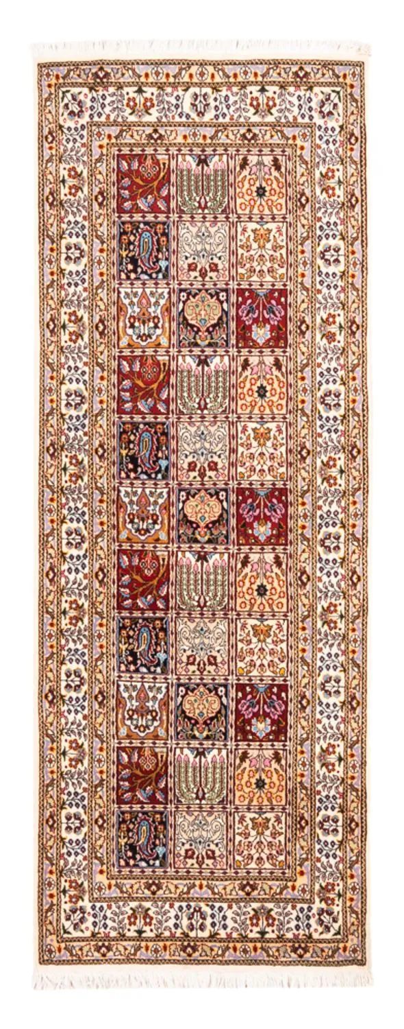 Moud Teppich 80x195cm - Perserteppich - mehrfarbig