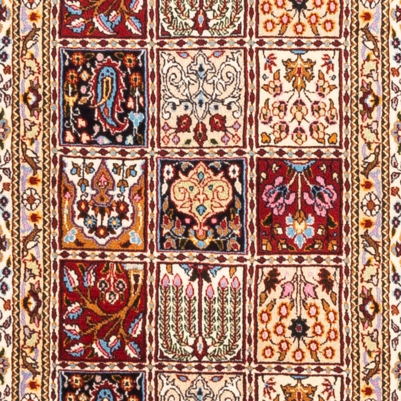 Moud Teppich 80x195cm - Perserteppich - mehrfarbig