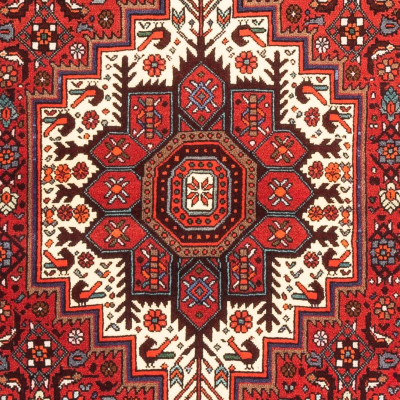 Gholtogh Teppich 100x160cm - Perserteppich - rot