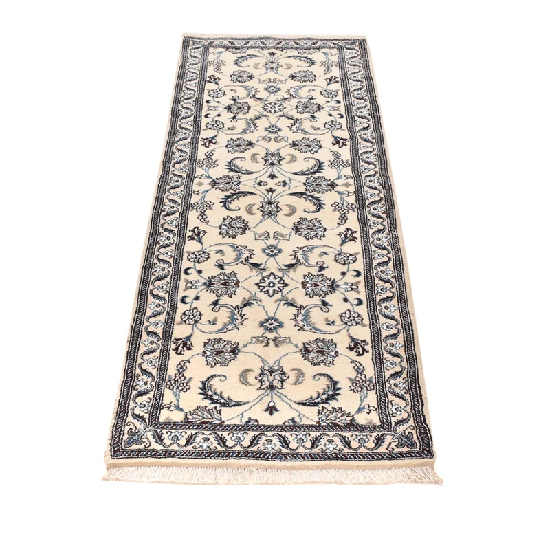 Läufer Perser - Nain - Royal - 63 x 202 cm - creme
