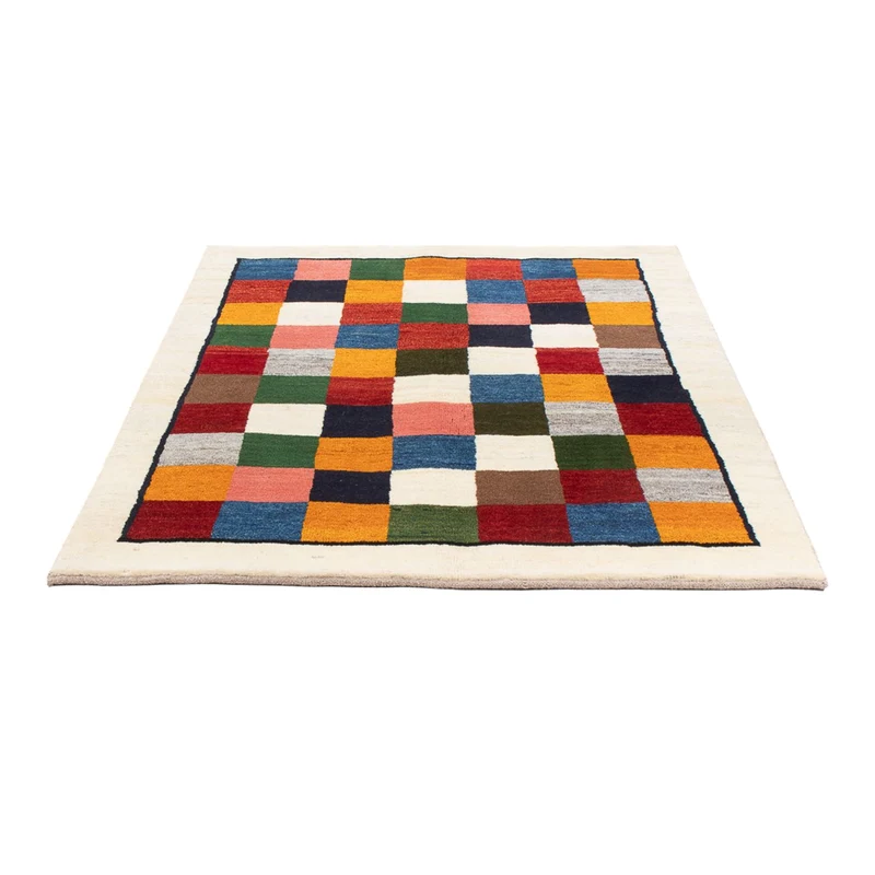 Gabbeh Teppich - Perser - 121 x 167 cm - mehrfarbig