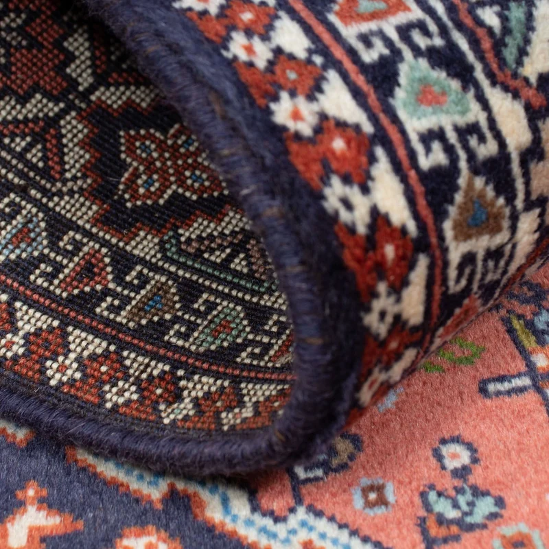 Yalameh Teppich 101x150cm - Perserteppich - dunkelblau