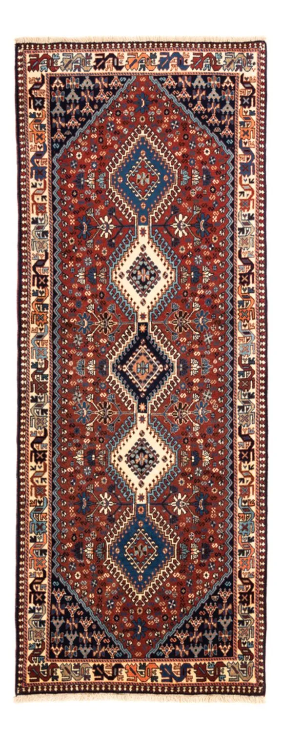 Yalameh Teppich 80x200cm - Perserteppich - rot