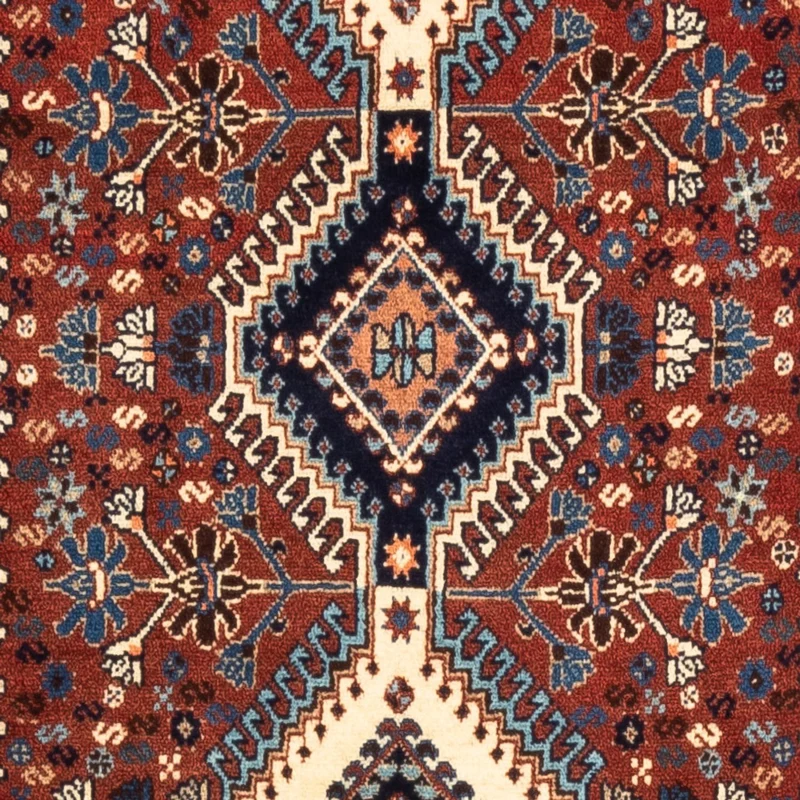 Yalameh Teppich 80x200cm - Perserteppich - rot