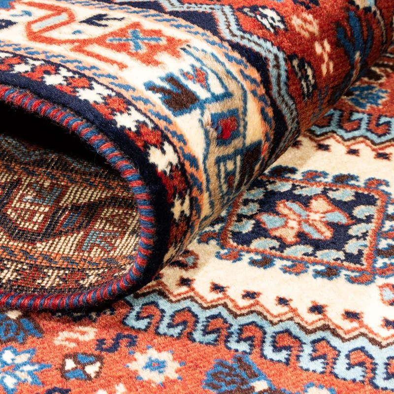 Yalameh Teppich 80x200cm - Perserteppich - rot