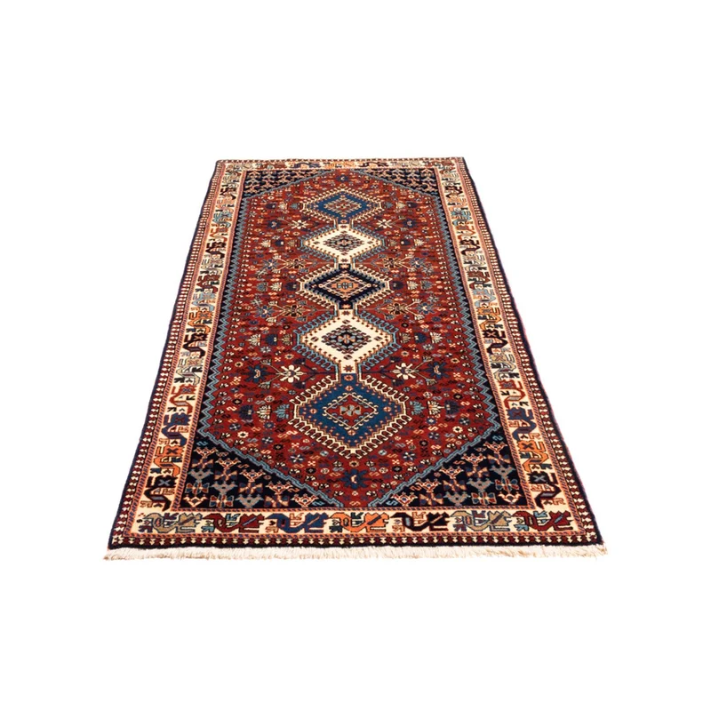 Yalameh Teppich 80x200cm - Perserteppich - rot