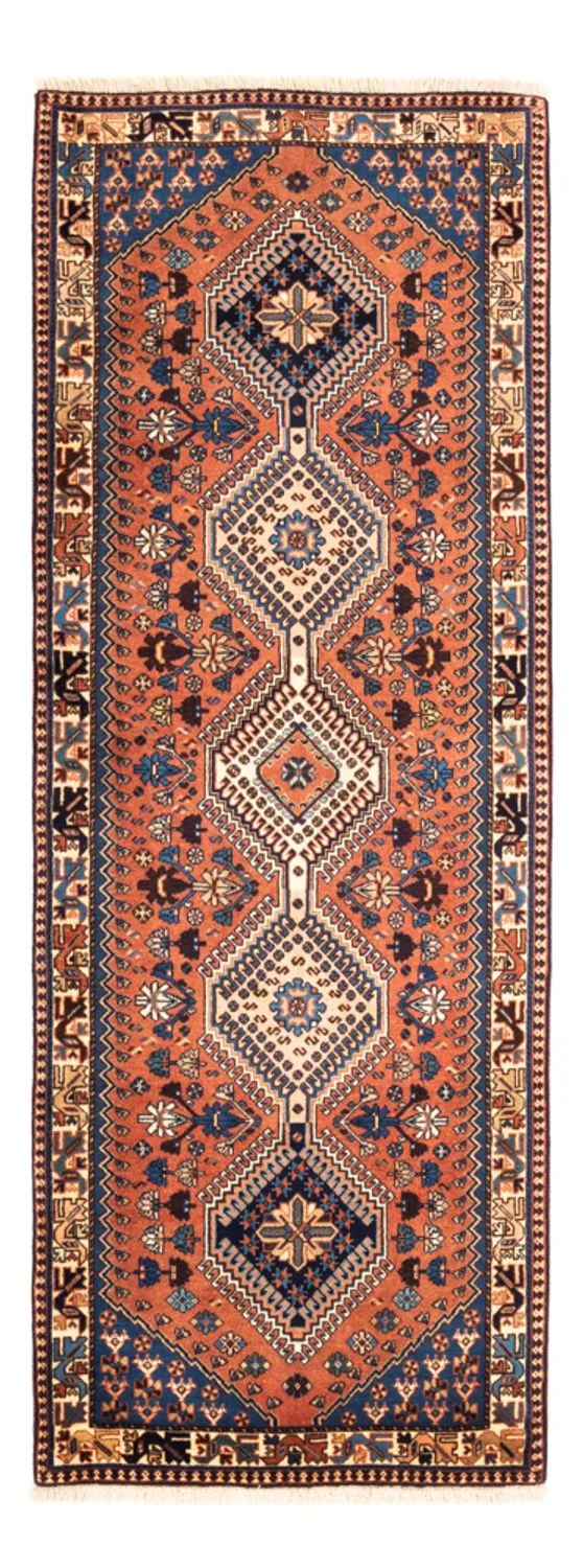 Yalameh Teppich 80x200cm - Perserteppich - rot