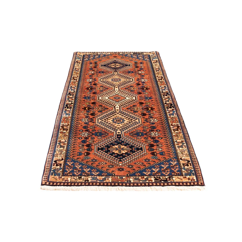 Yalameh Teppich 80x200cm - Perserteppich - rot