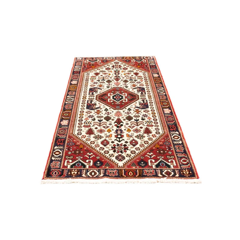 Ghashghai Teppich 80x200cm - Perserteppich - creme