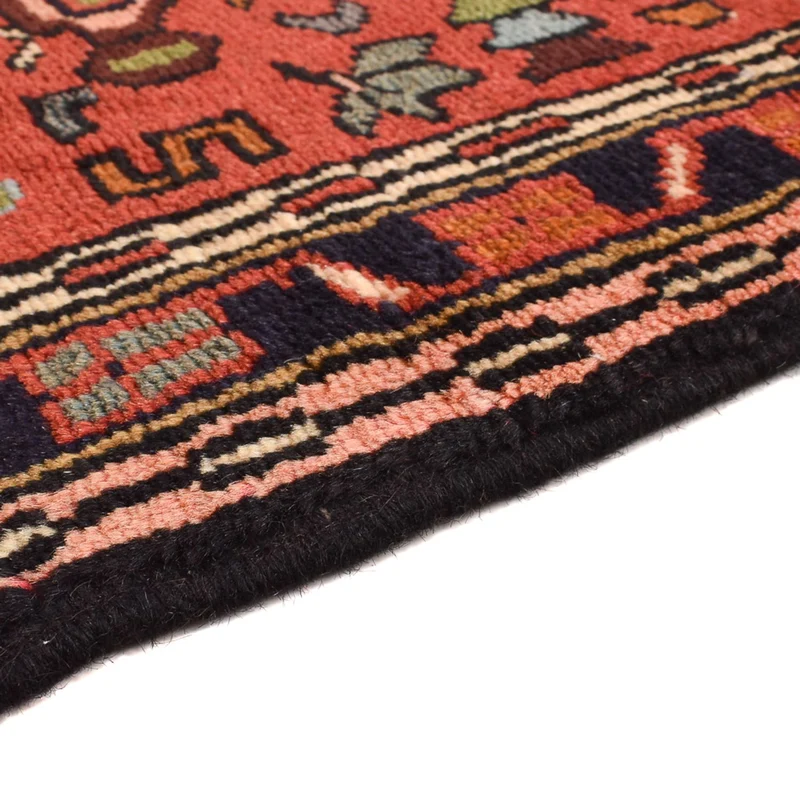 Qaraja Teppich 68x290cm - Perserteppich - hellrot