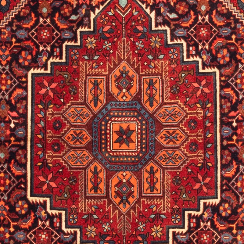 Gholtogh Teppich 103x154cm - Perserteppich - rot