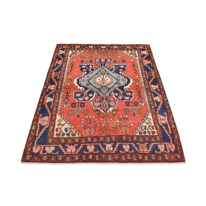 Perserteppich - Nomadic - 136 x 207 cm - rot