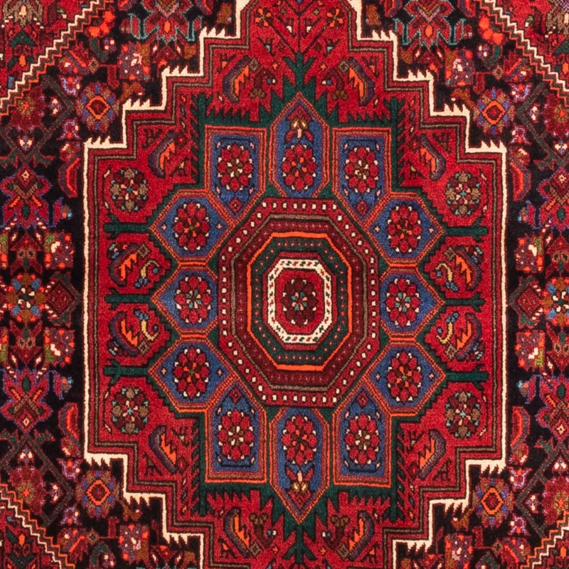 Gholtogh Teppich 102x155cm - Perserteppich - rot