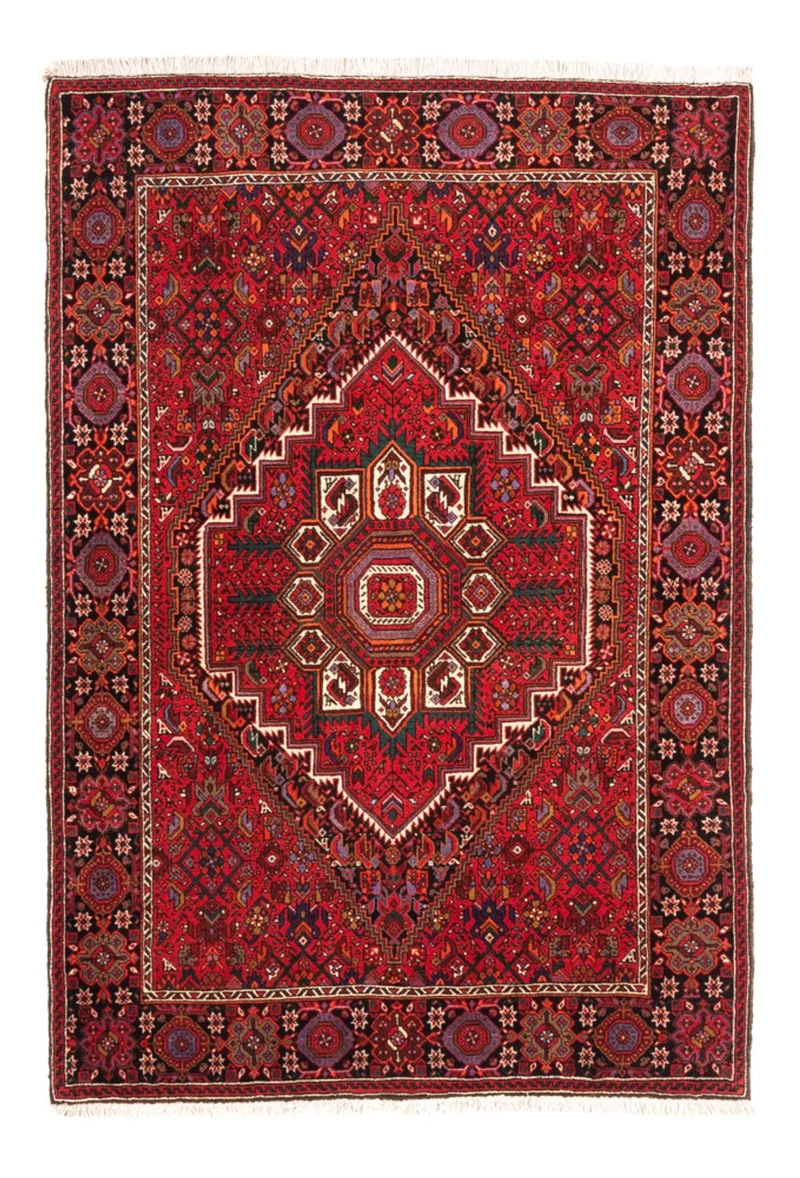 Gholtogh Teppich 105x150cm - Perserteppich - rot