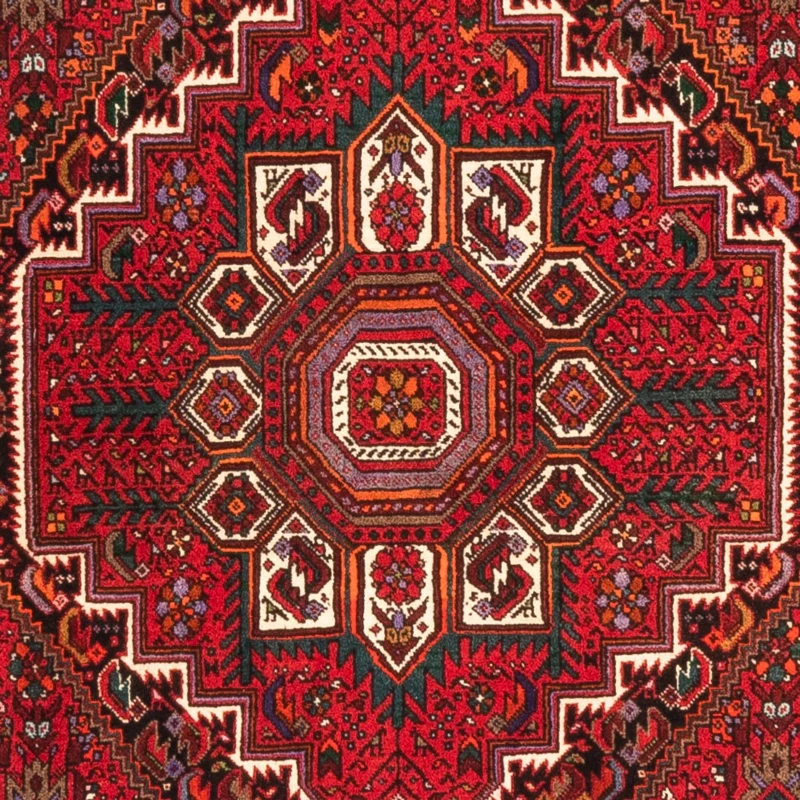 Gholtogh Teppich 105x150cm - Perserteppich - rot