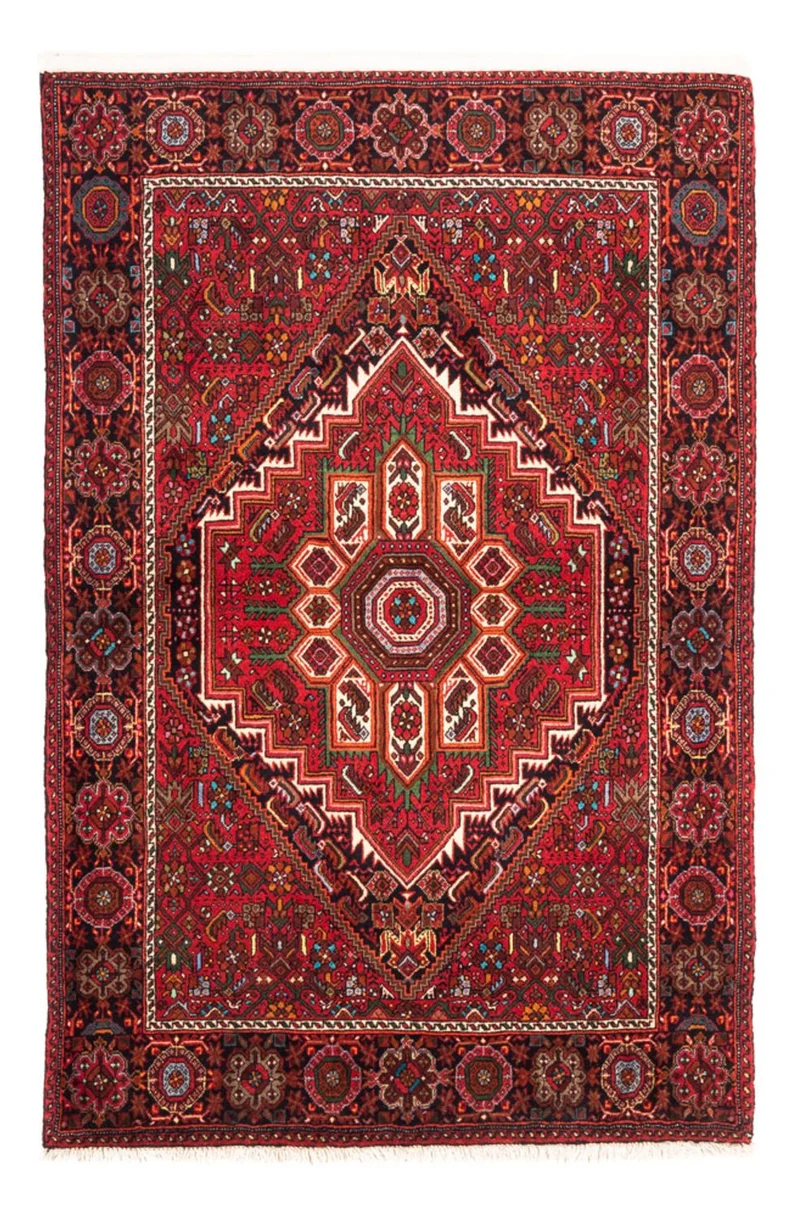 Gholtogh Teppich 100x157cm - Perserteppich - rot