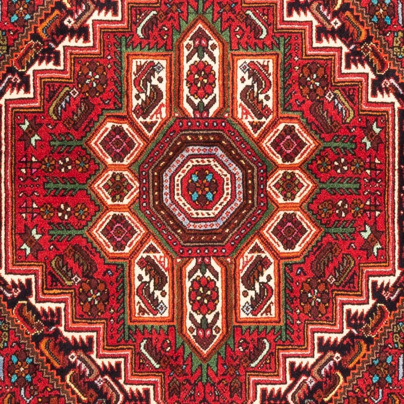 Gholtogh Teppich 100x157cm - Perserteppich - rot