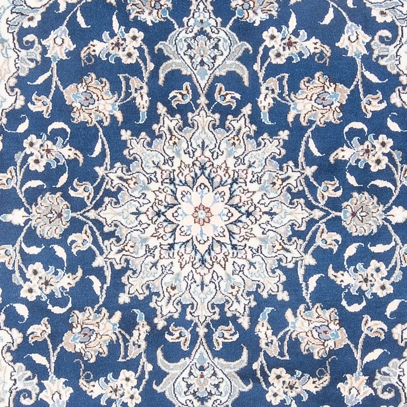 Nain - 9La Teppich 146x203cm - Perserteppich - blau
