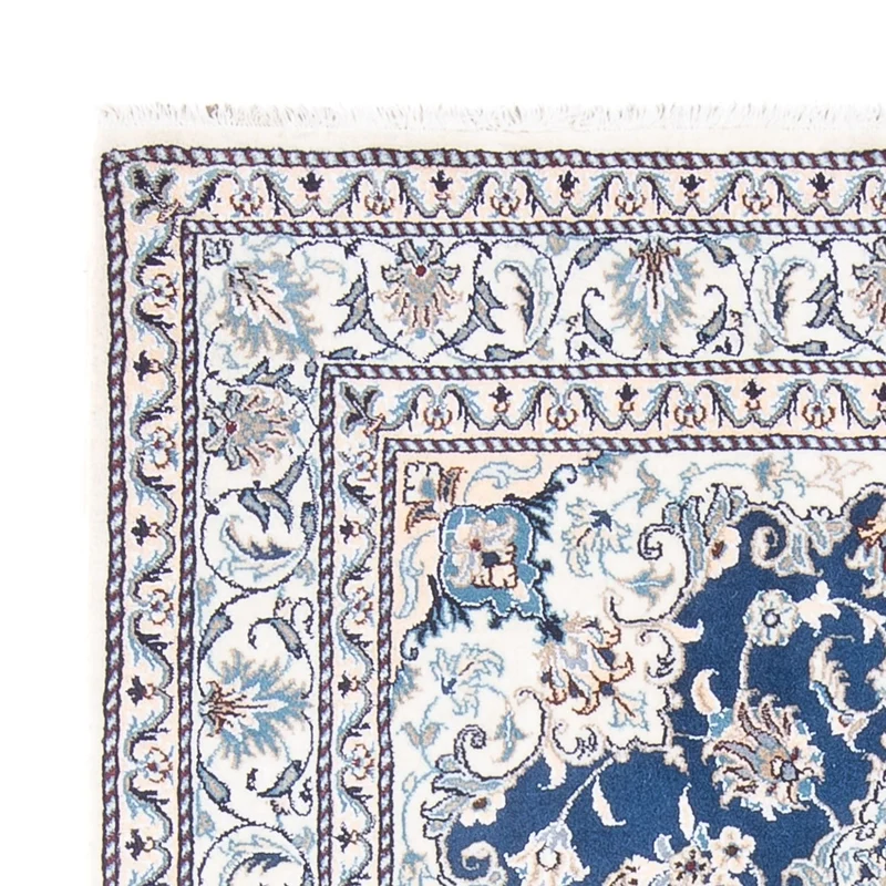 Nain - 9La Teppich 146x203cm - Perserteppich - blau