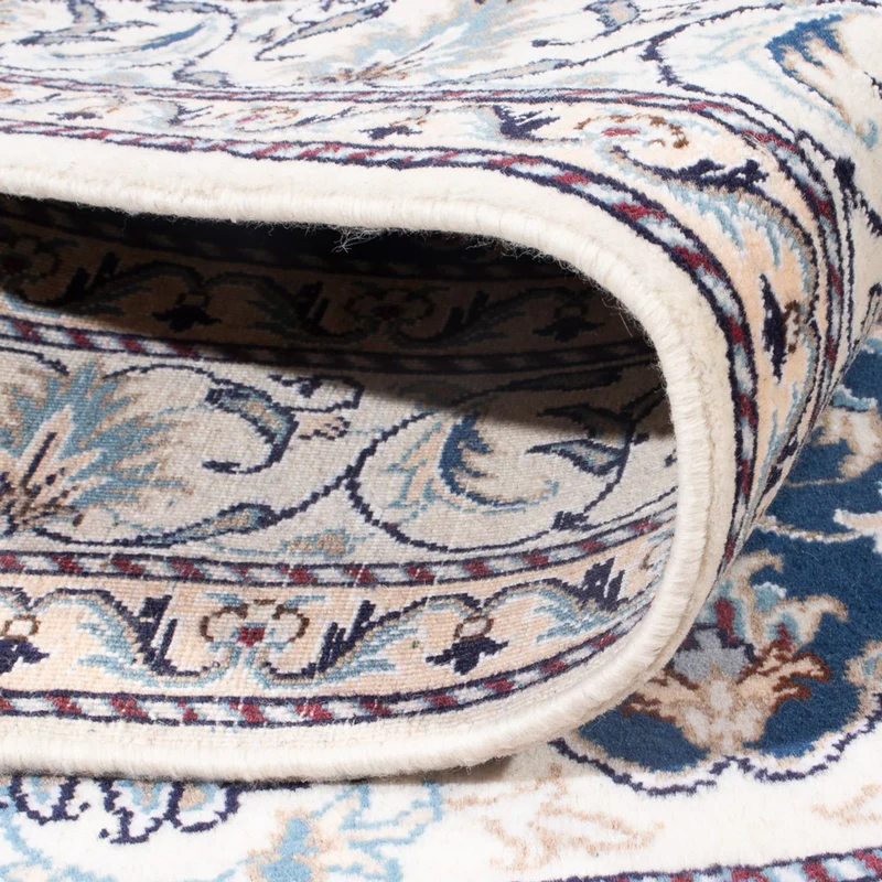 Nain - 9La Teppich 146x203cm - Perserteppich - blau