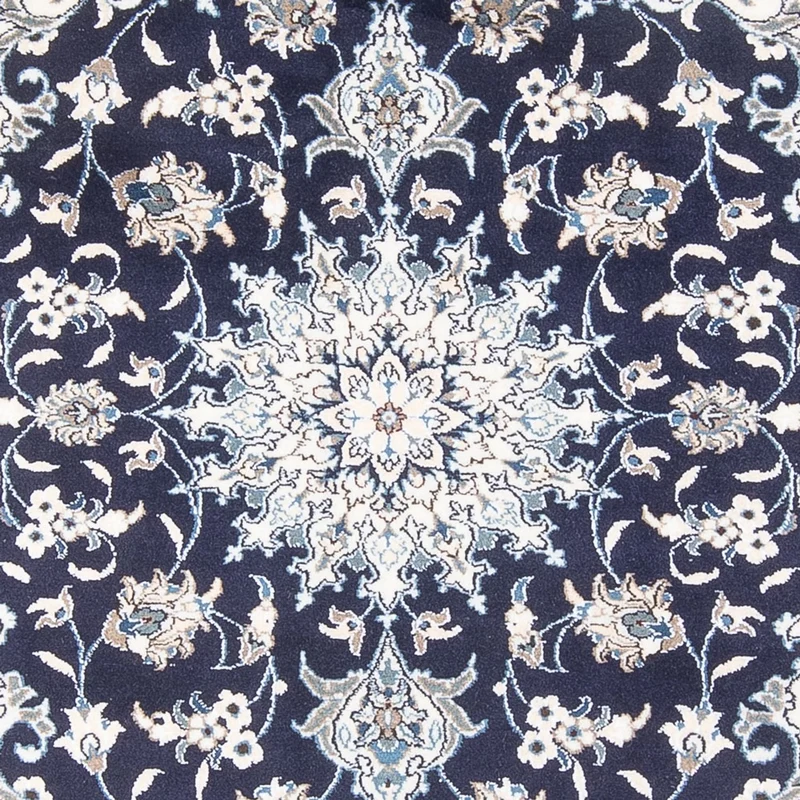 Nain - 9La Teppich 147x200cm - Perserteppich - dunkelblau