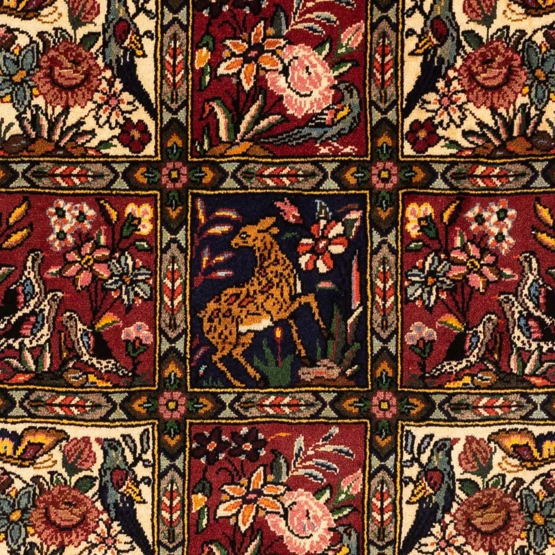 Bachtiar Teppich 100x150cm - Perserteppich - mehrfarbig
