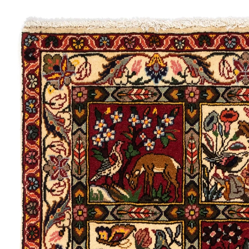 Bachtiar Teppich 100x150cm - Perserteppich - mehrfarbig