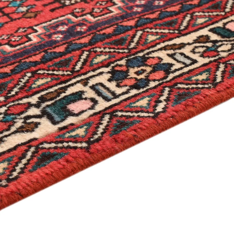 Abadeh Teppich 98x148cm - Perserteppich - rot