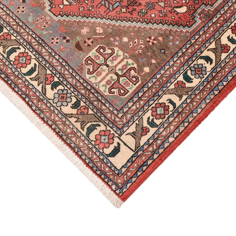 Abadeh Teppich 100x148cm - Perserteppich - rot