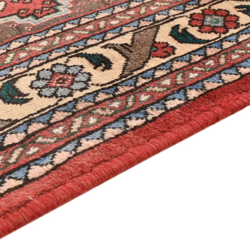 Abadeh Teppich 100x148cm - Perserteppich - rot
