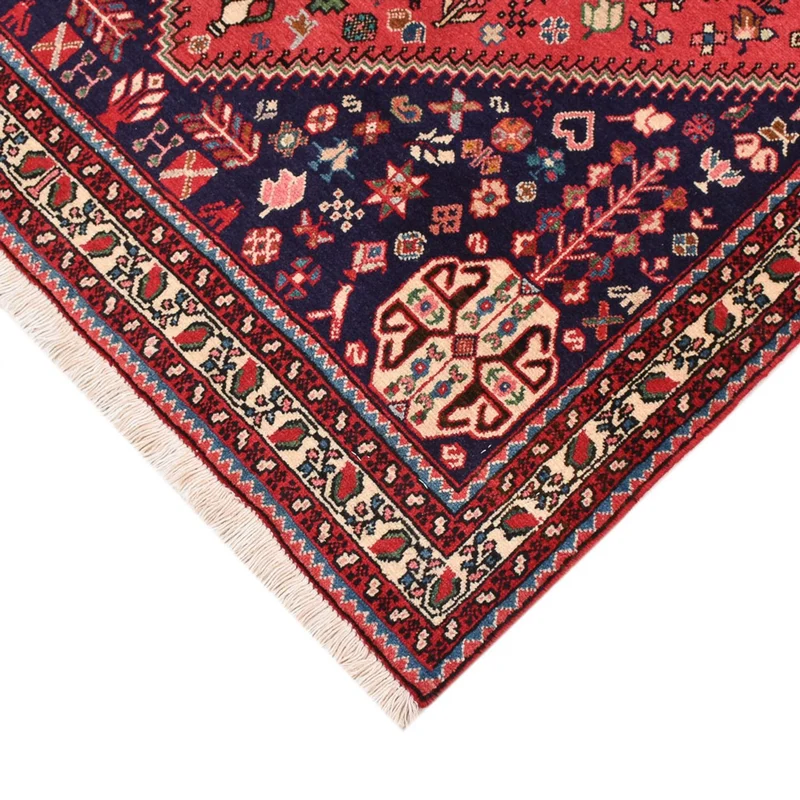 Abadeh Teppich 100x145cm - Perserteppich - rot