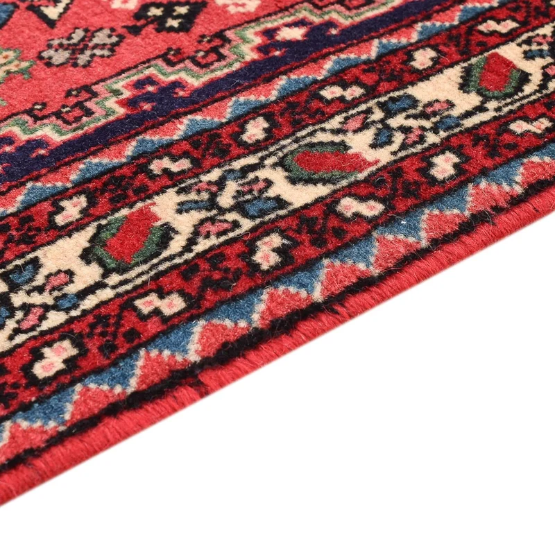 Abadeh Teppich 100x145cm - Perserteppich - rot