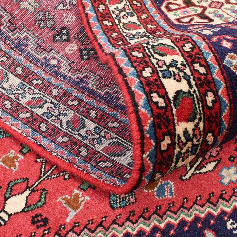 Abadeh Teppich 100x145cm - Perserteppich - rot