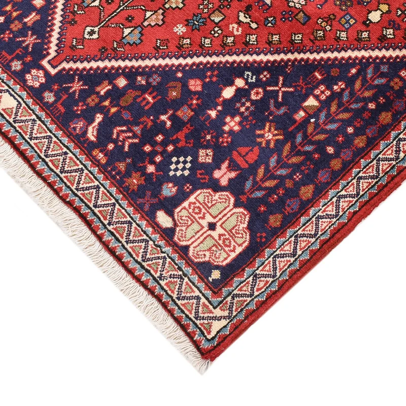 Abadeh Teppich 100x147cm - Perserteppich - rot