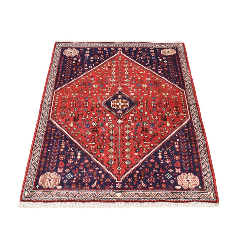 Abadeh Teppich 100x147cm - Perserteppich - rot