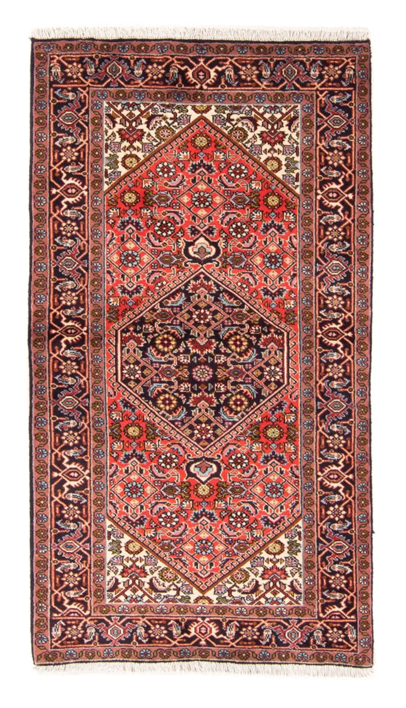 Bidjar - Takab Teppich 84x156cm - Perserteppich - rot
