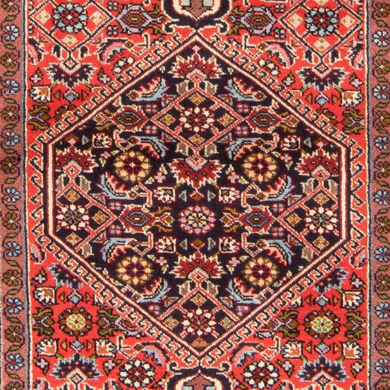 Bidjar - Takab Teppich 84x156cm - Perserteppich - rot