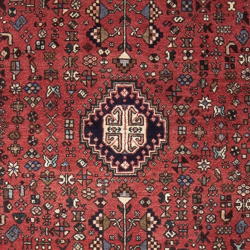 Abadeh Teppich 100x146cm - Perserteppich - rot