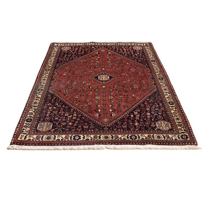 Abadeh Teppich 100x146cm - Perserteppich - rot