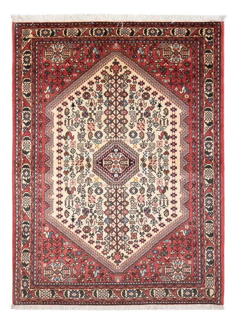Abadeh Teppich 100x150cm - Perserteppich - creme
