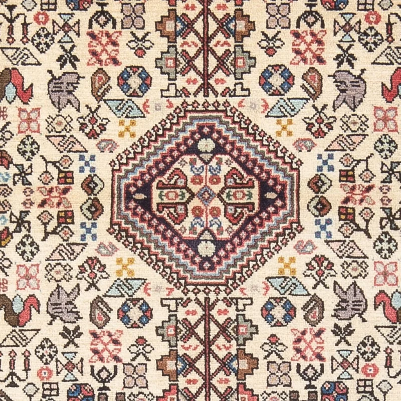 Abadeh Teppich 100x150cm - Perserteppich - creme