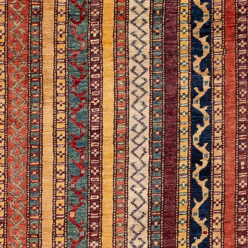 Shal Teppich 98x145cm - Orientteppich - mehrfarbig