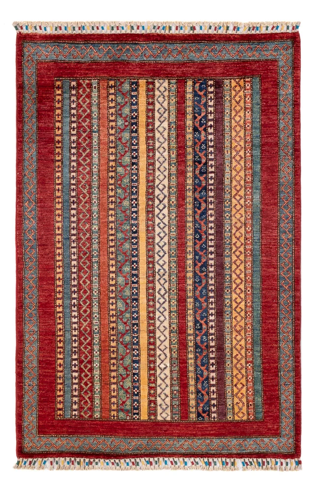 Shal Teppich 98x148cm - Orientteppich - mehrfarbig