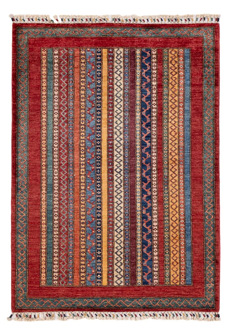 Shal Teppich 101x145cm - Orientteppich - mehrfarbig
